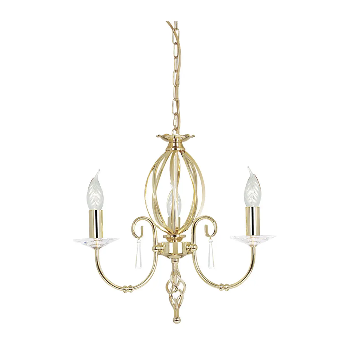 Люстра Elstead Lighting Aegean AG3-POL-BRASS