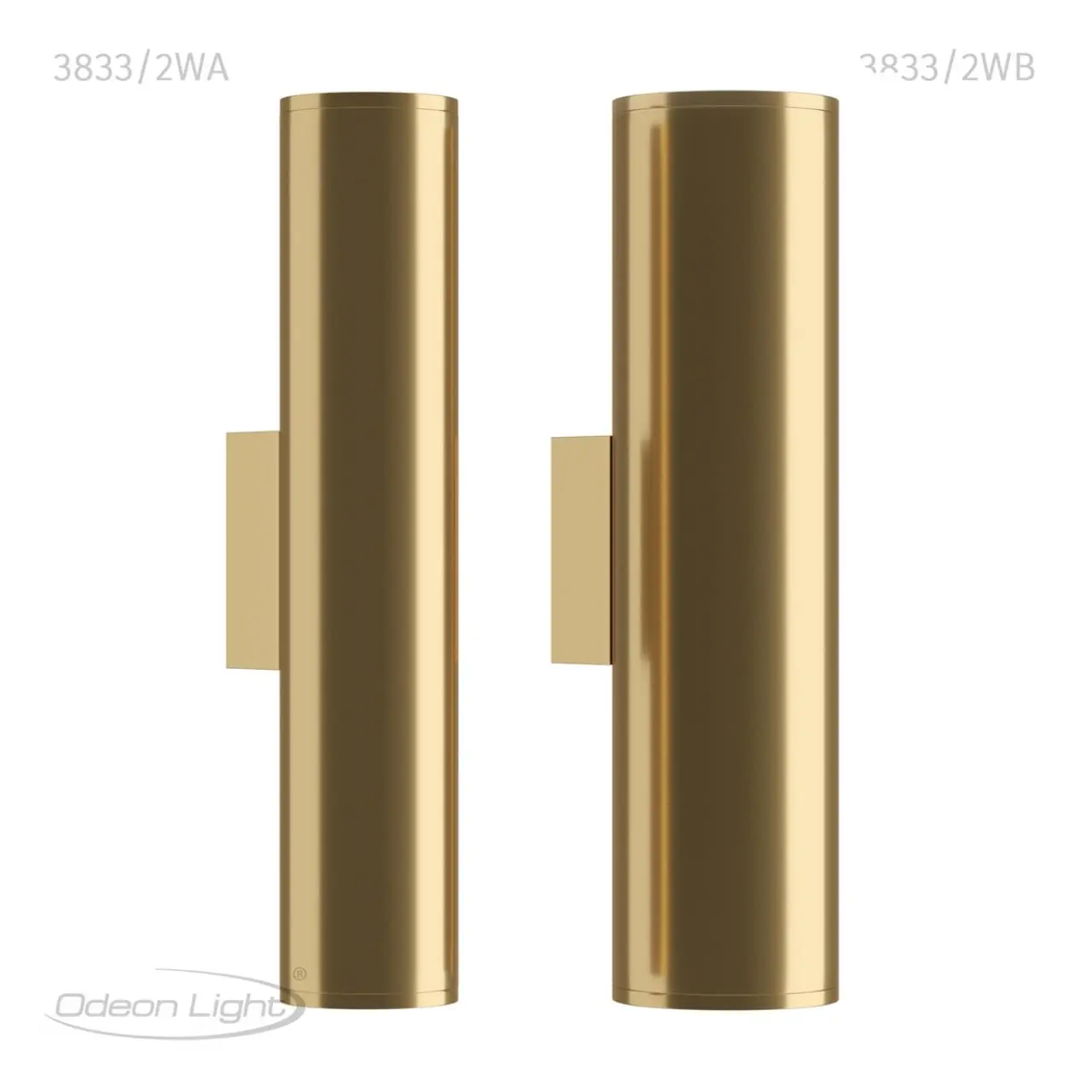 Настенный светильник Odeon Light Hightech 3833/2WA