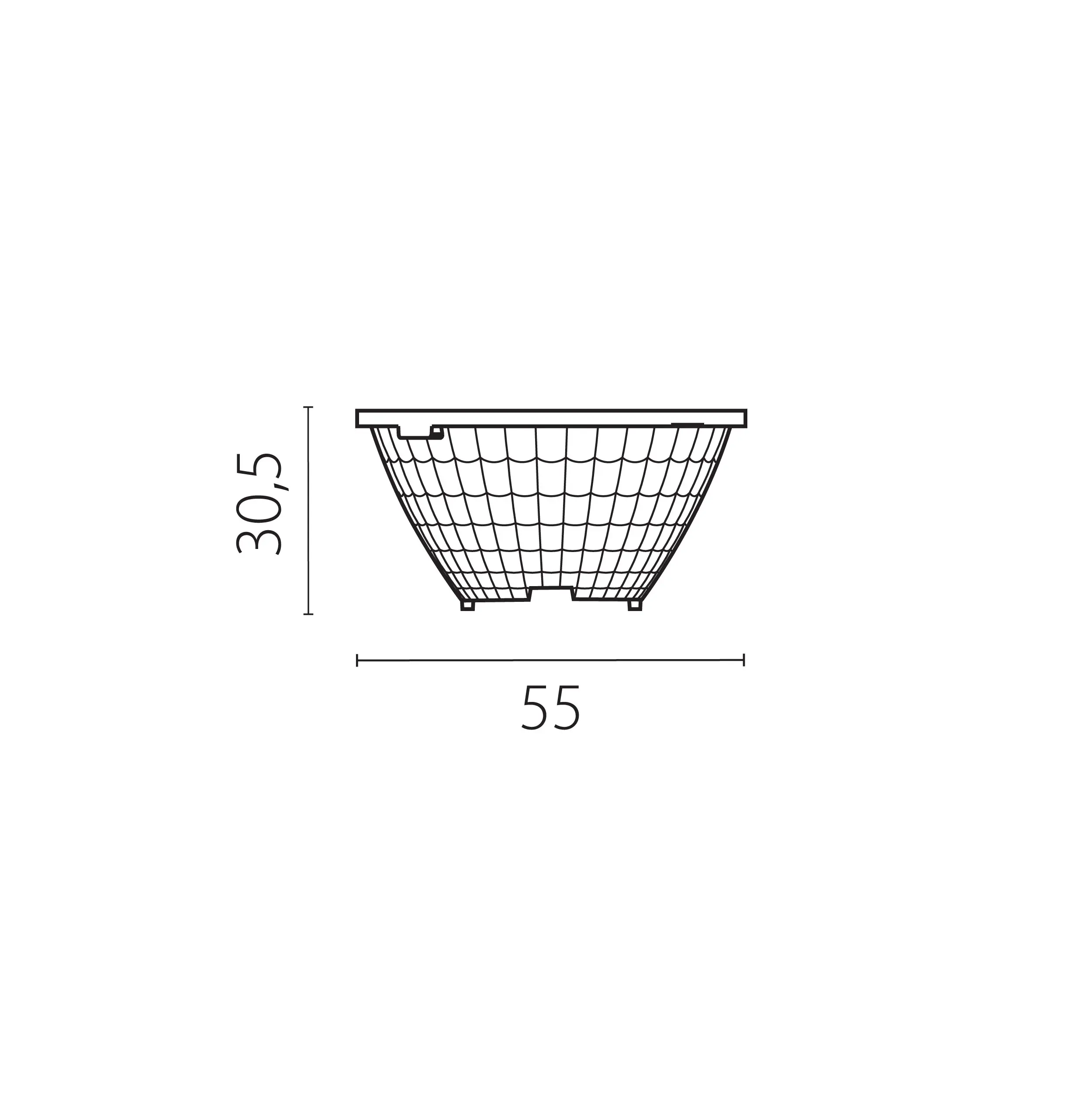 Комплектующие для светильника Lightstar Alta Base 215101, схема 1