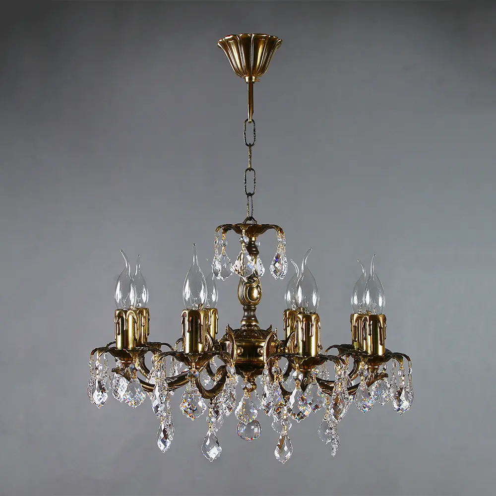 Люстра Ambiente Benisa 2226/8 PB New Leaf