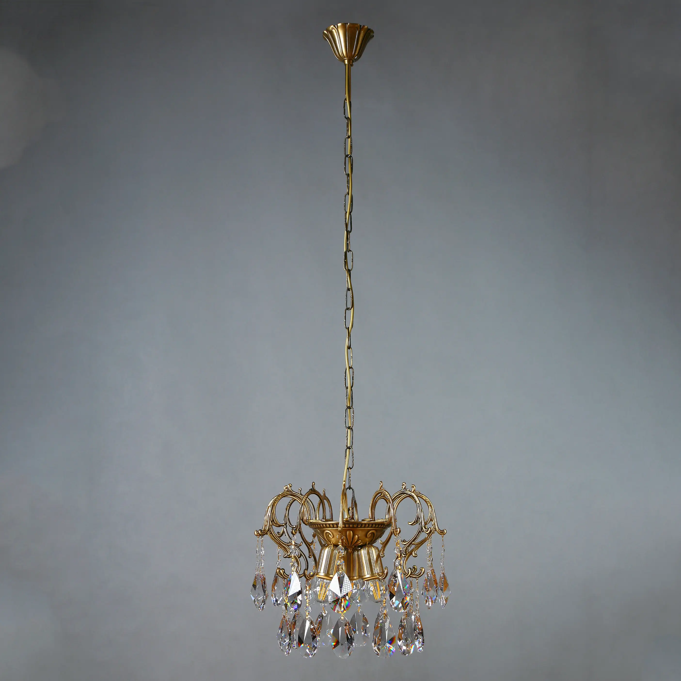 Подвесной светильник Ambiente Alicante 8888/3 CL AB Tear Drop