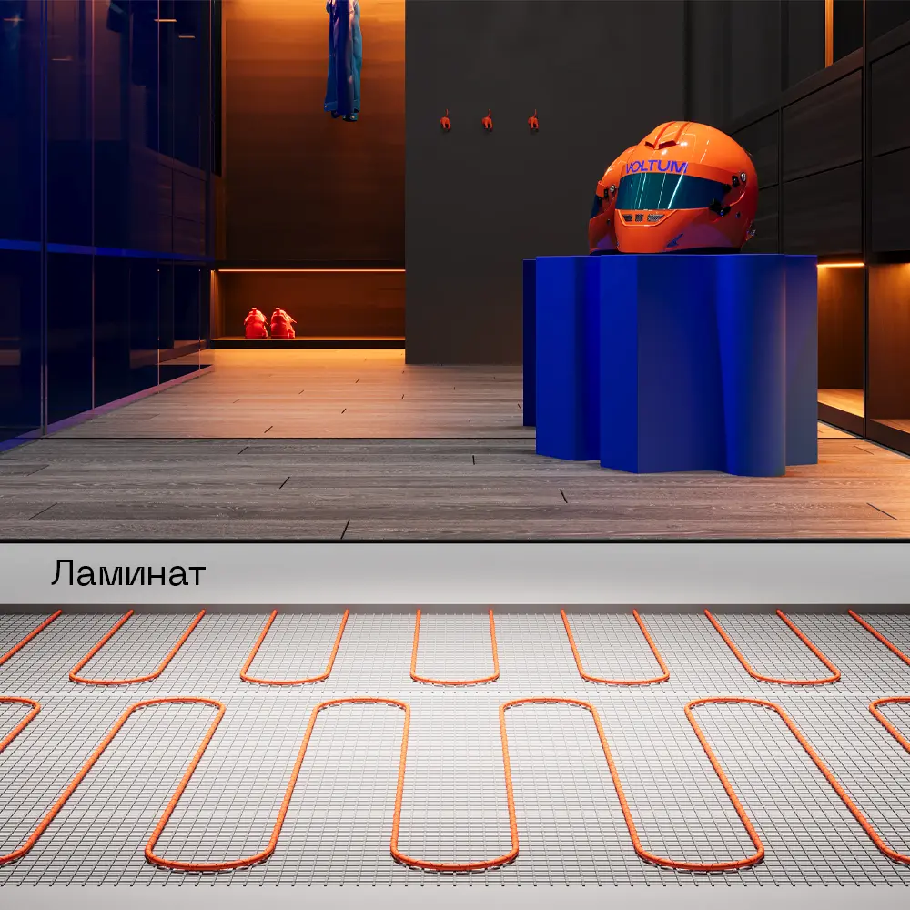 Нагревательный мат Voltum T200, 4 м², 800 Вт VLT01-200-4.0, фото 9