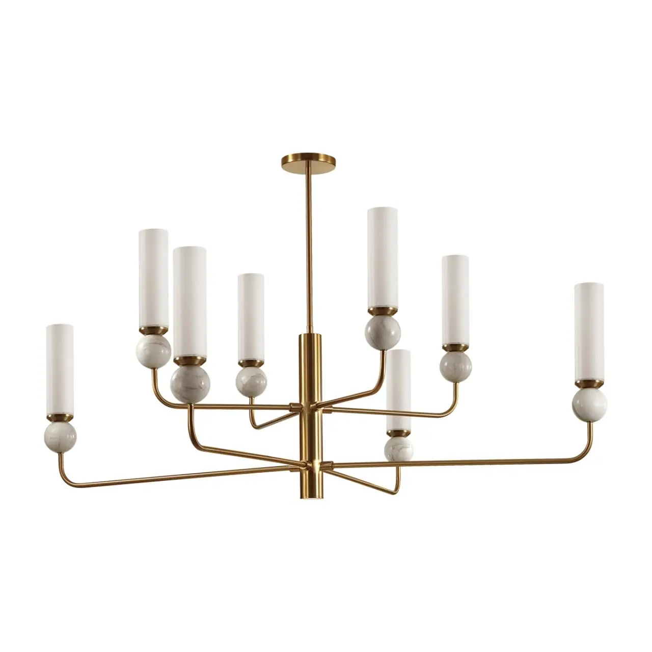 Люстра на штанге Odeon Light Midcent 4359/8