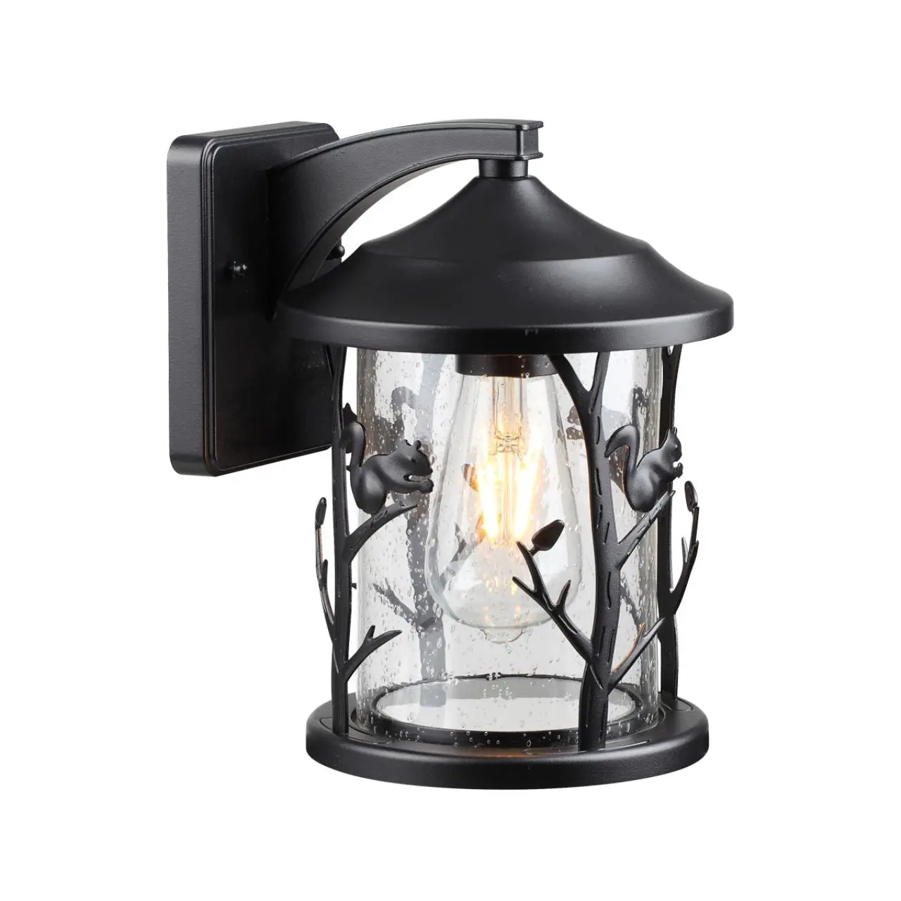 Уличный настенный светильник Odeon Light Nature 4963/1W