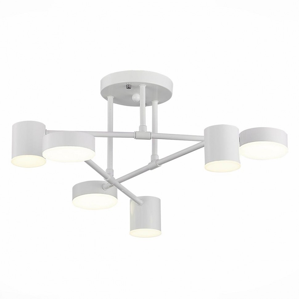 Потолочная светодиодная люстра Evoluce Nobel SLE201052-06 фото 1 &mdash; svetrussia.ru