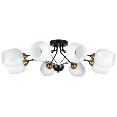 Потолочная люстра Arte Lamp Brighton A2706PL-8CK &mdash; svetrussia.ru