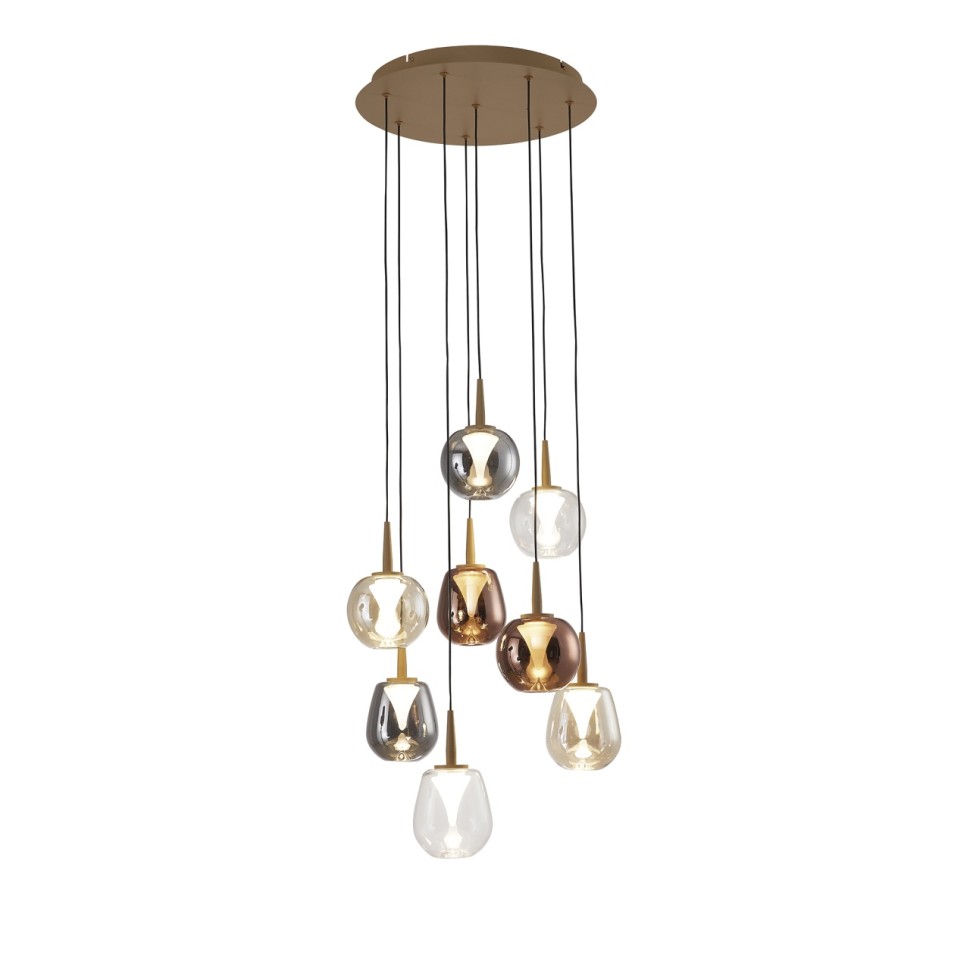 Подвесная светодиодная люстра Mantra Andromeda 8933+8PL фото 1 &mdash; svetrussia.ru