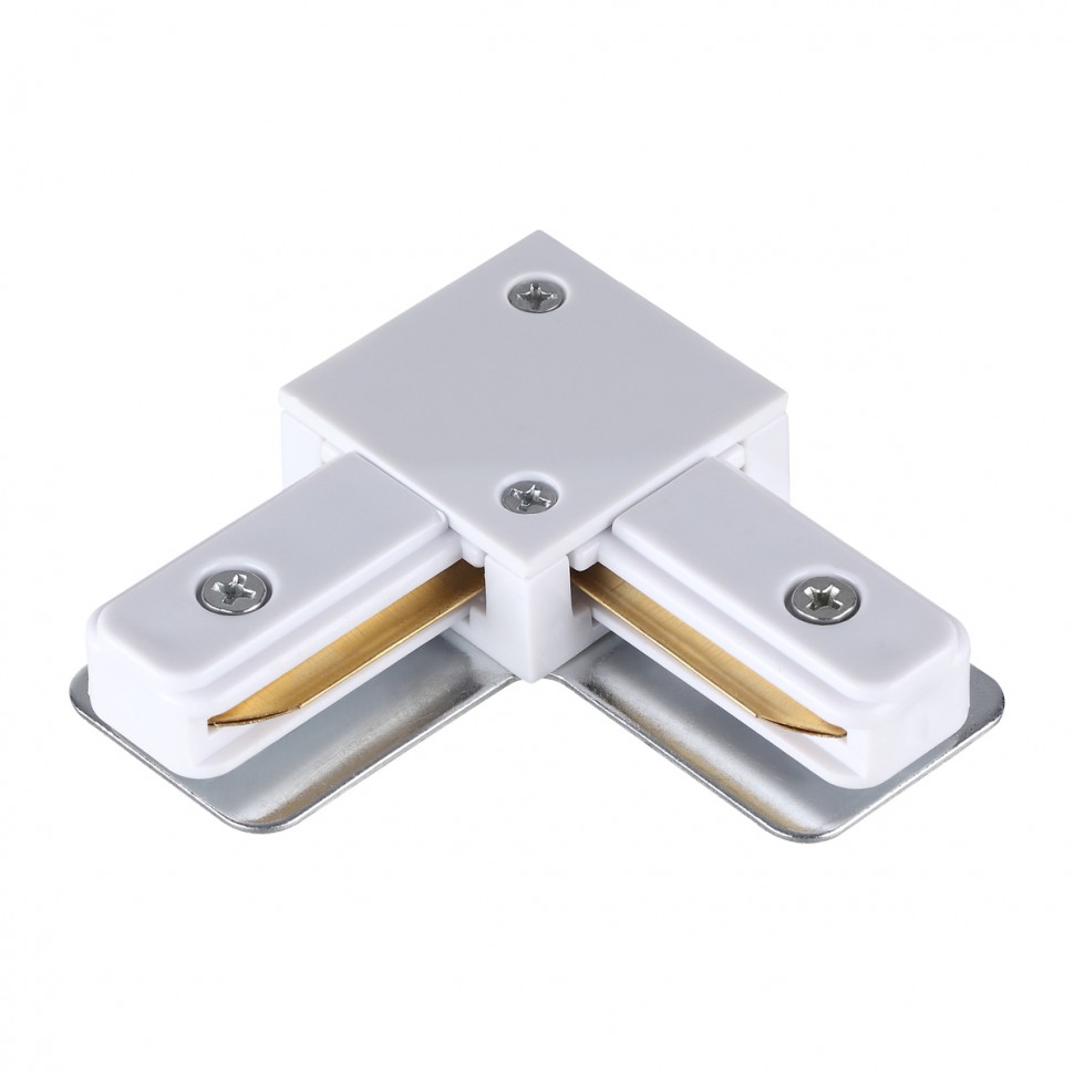 Коннектор L-образный для однофазного шинопровода Novotech Port 135141 фото 1 &mdash; svetrussia.ru