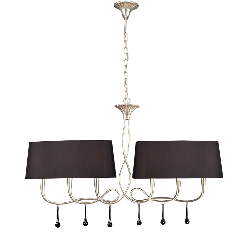 Подвесной светильник Mantra Paola Painted Silver 3531 фото 1 &mdash; svetrussia.ru