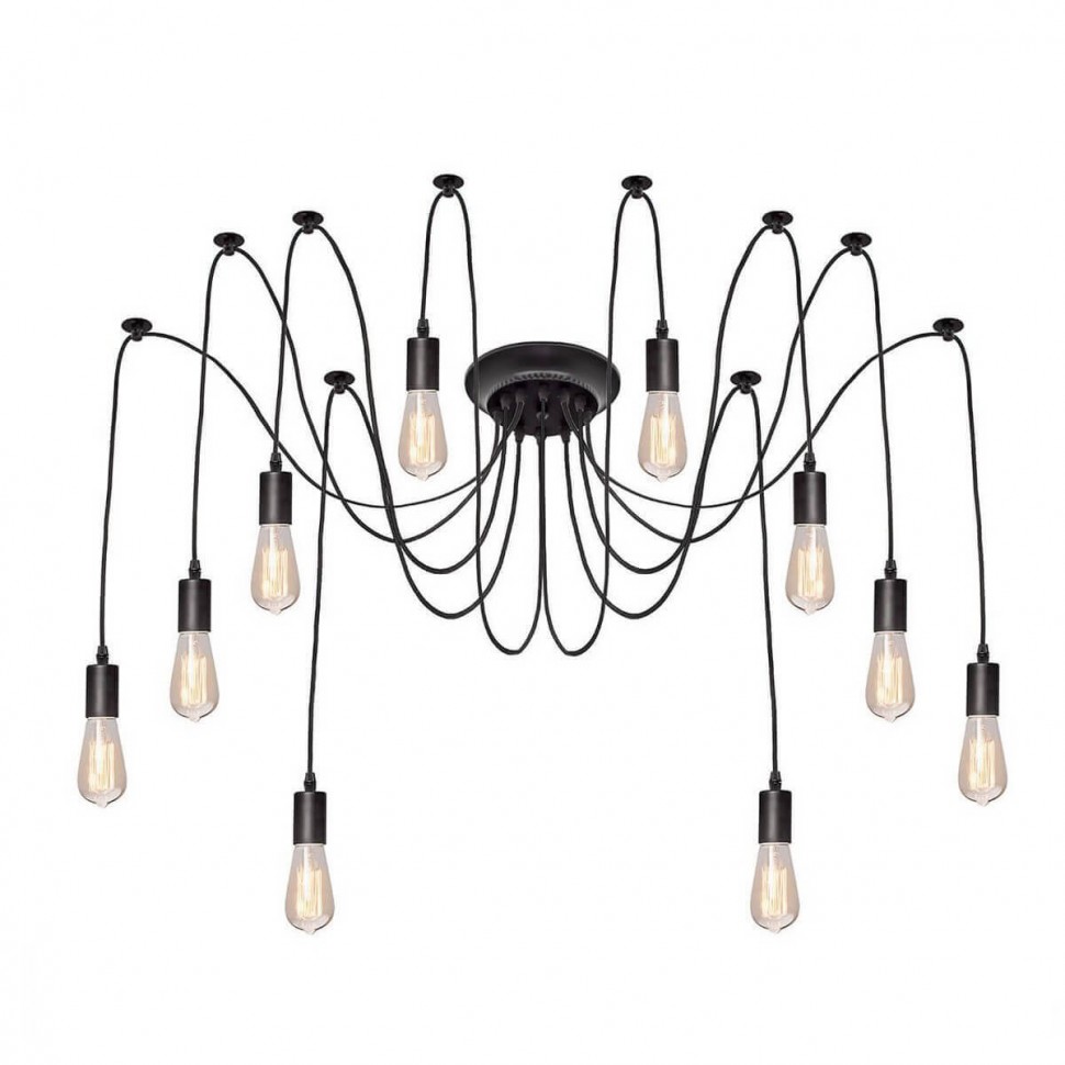 Подвесная люстра Loft IT Spider Loft1162/10 фото 1 &mdash; svetrussia.ru