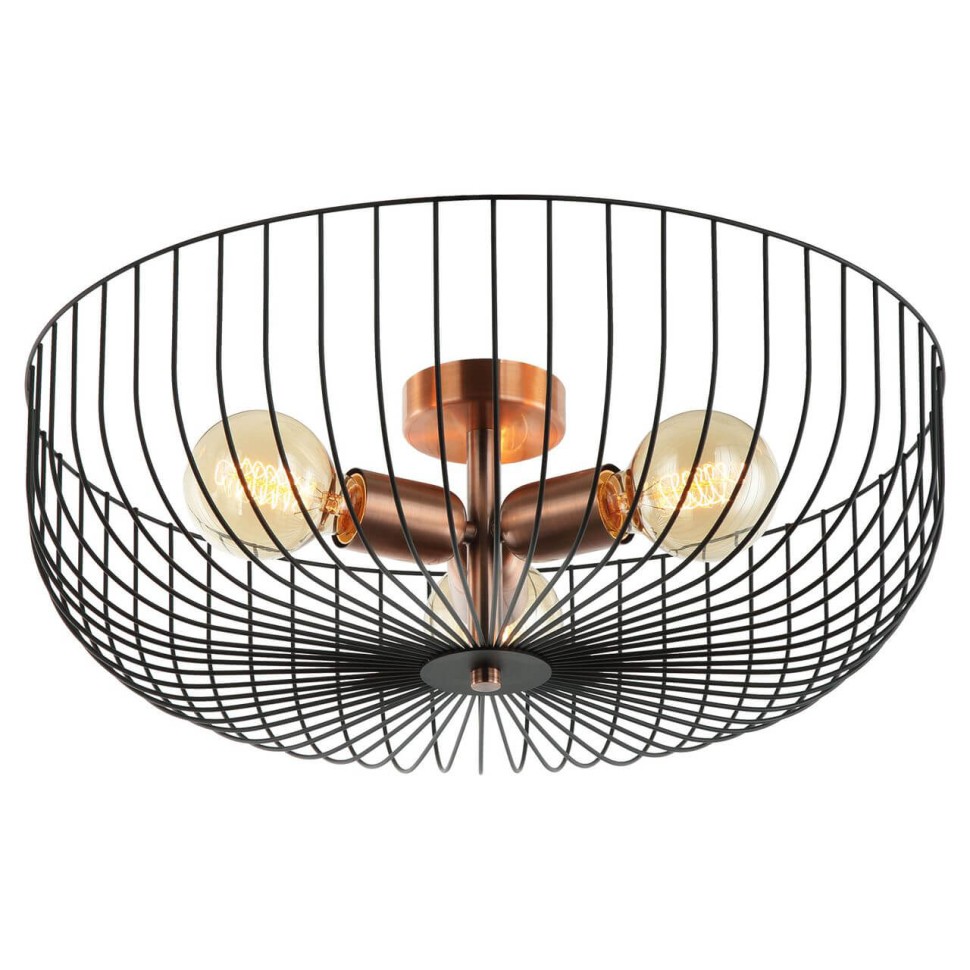 Потолочная люстра Lussole Loft Brooks LSP-8250 фото 1 &mdash; svetrussia.ru