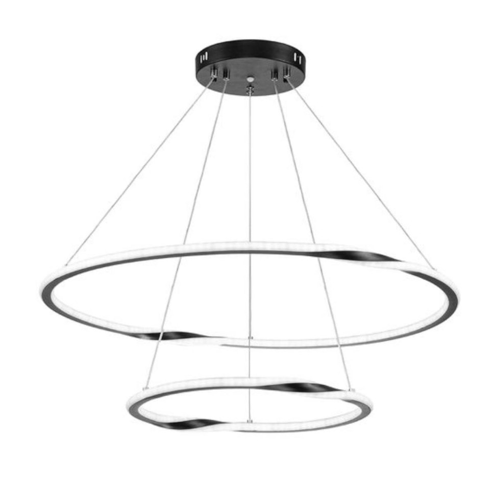 Подвесной светодиодный светильник Arte Lamp Veritate A2211SP-2BK фото 1 &mdash; svetrussia.ru