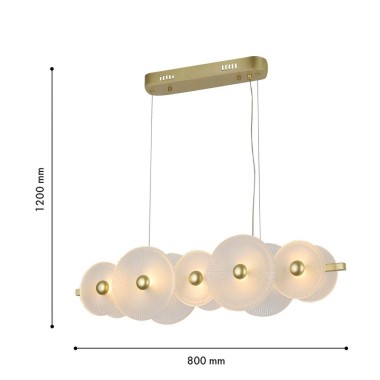 Подвесная светодиодная люстра F-Promo Arctium 4605-5P &mdash; svetrussia.ru