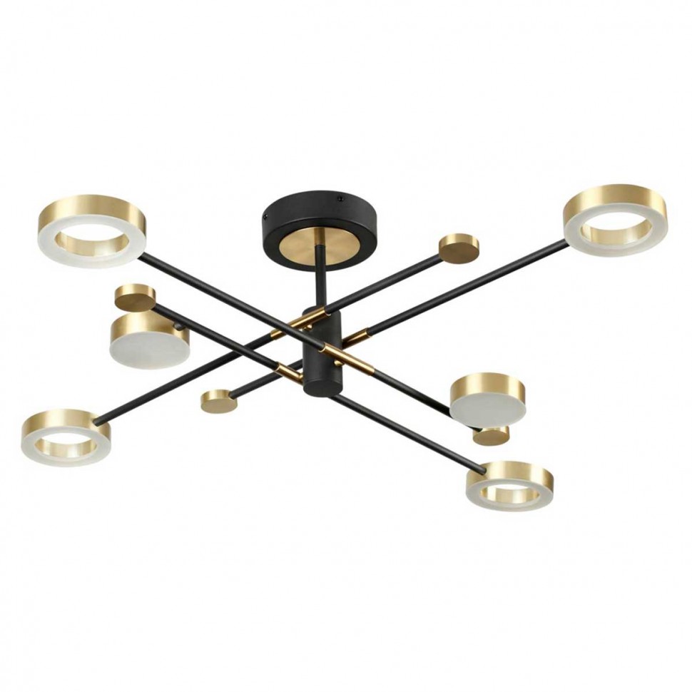 Потолочная светодиодная люстра Odeon Light Midcent Denzel 4321/55CL фото 1 &mdash; svetrussia.ru