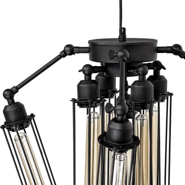 Подвесная люстра Loft IT Loft Industrial Cage Loft1136 &mdash; svetrussia.ru