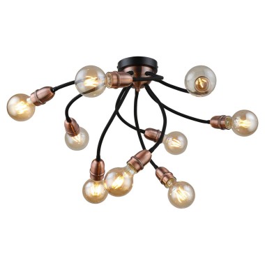 Потолочная люстра Lussole Loft Regina LSP-8247 &mdash; svetrussia.ru