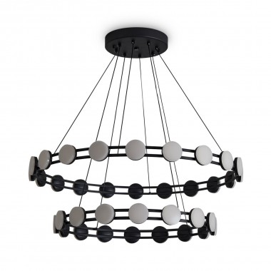 Подвесной светодиодный светильник Freya Collar FR6180PL-L70B &mdash; svetrussia.ru