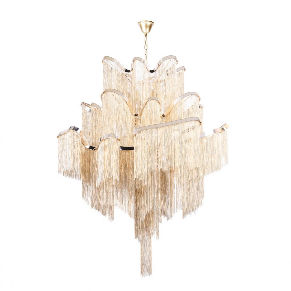 Подвесная люстра Loft IT Stream 10208/1000 Gold фото 1 &mdash; svetrussia.ru