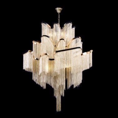 Подвесная люстра Loft IT Stream 10208/1000 Gold &mdash; svetrussia.ru