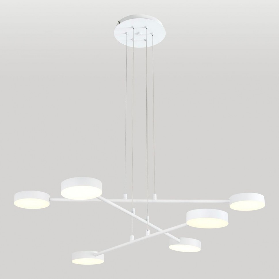 Подвесная светодиодная люстра Lussole Loft Gilbert LSP-7316 фото 1 &mdash; svetrussia.ru