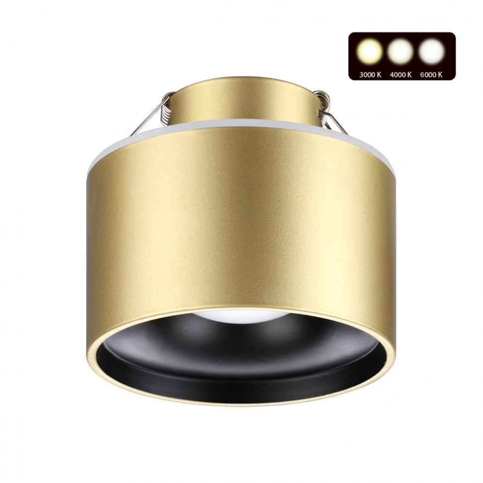 Встраиваемый светодиодный светильник Novotech Spot Giro 358963 фото 1 &mdash; svetrussia.ru