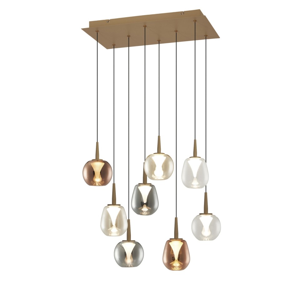 Подвесная светодиодная люстра Mantra Andromeda 8934+8PL фото 1 &mdash; svetrussia.ru