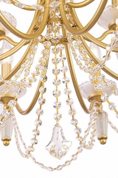 Подвесная люстра Freya Zoe FR2009PL-07G &mdash; svetrussia.ru