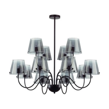 Подвесная люстра Lumion Moderni Smoky 6570/12C &mdash; svetrussia.ru