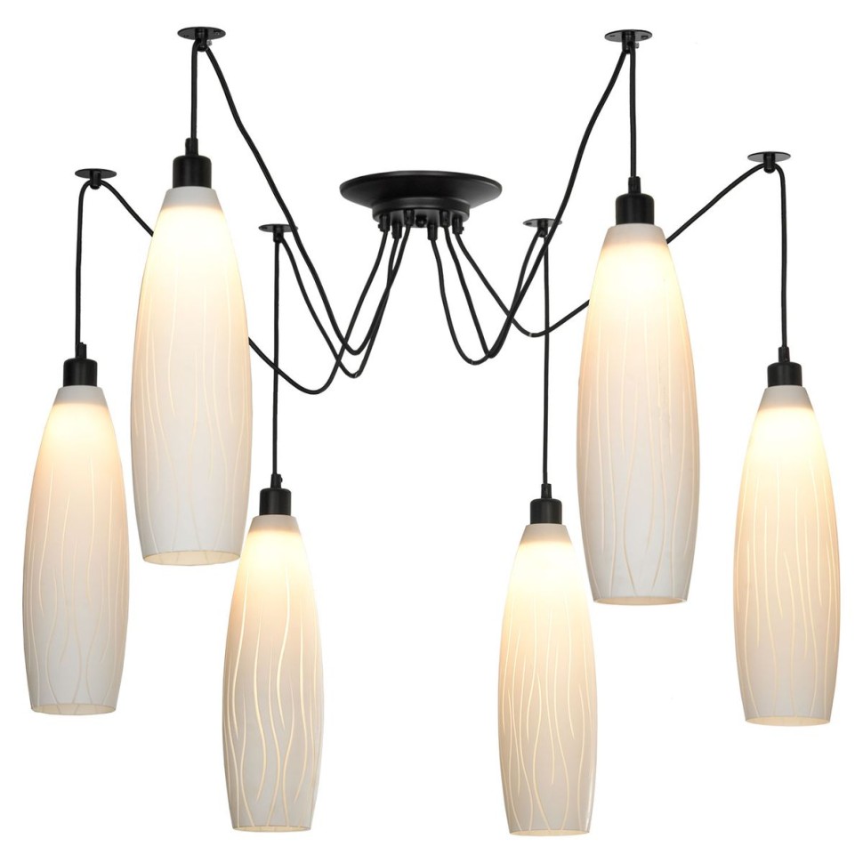 Подвесная люстра Lussole Lgo Shirley LSP-8435 фото 1 &mdash; svetrussia.ru