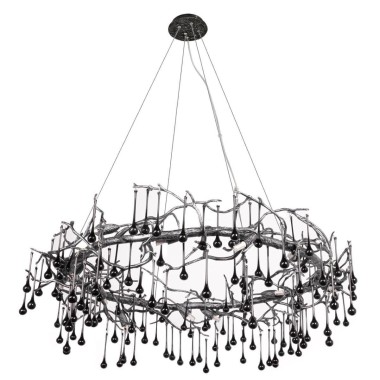 Подвесная люстра Loft IT Bijout 10068/1000 BK &mdash; svetrussia.ru