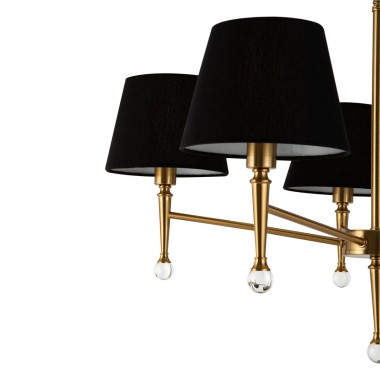 Подвесная люстра Freya Rosemary FR5190PL-05BS &mdash; svetrussia.ru