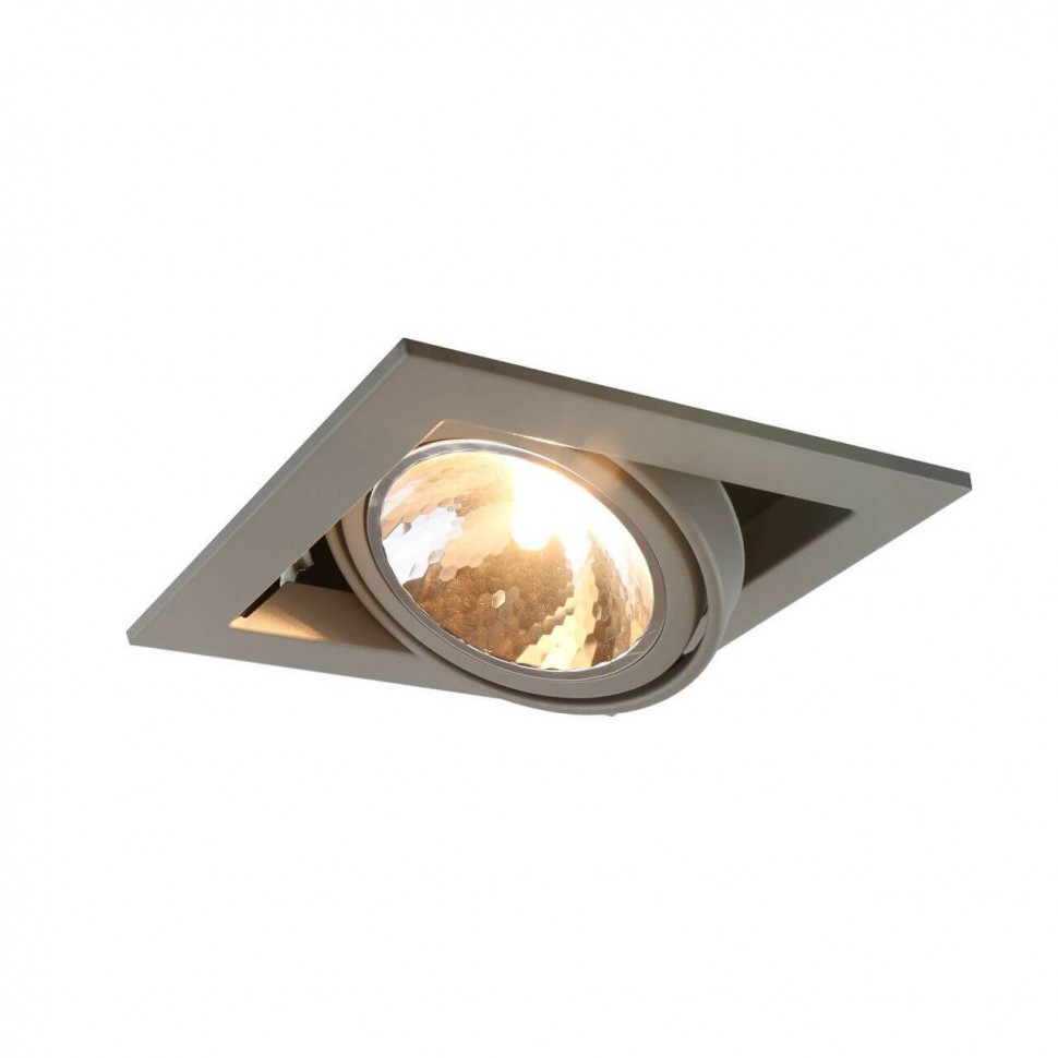 Встраиваемый светильник Arte Lamp Cardani Semplice A5949PL-1GY фото 1 &mdash; svetrussia.ru