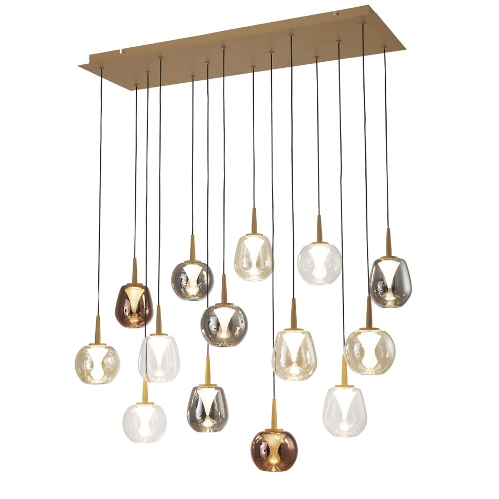 Подвесная светодиодная люстра Mantra Andromeda 8936+14PL фото 1 &mdash; svetrussia.ru