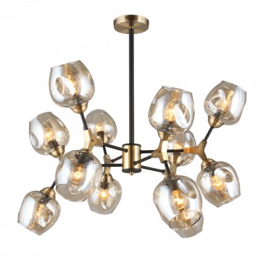 Потолочная люстра Omnilux Pozzallo OML-93407-12 &mdash; svetrussia.ru