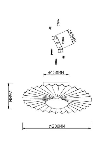 Настенный светодиодный светильник Maytoni Fiore MOD233WL-L11BS3K &mdash; svetrussia.ru