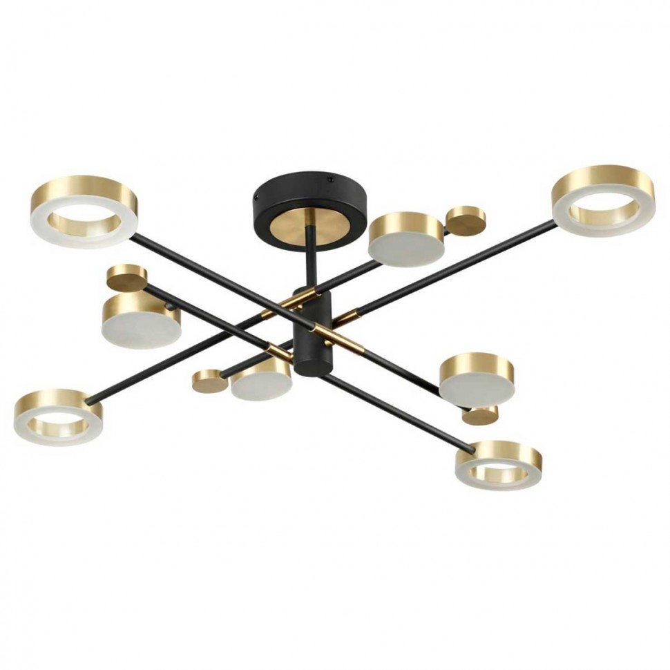 Потолочная светодиодная люстра Odeon Light Midcent Denzel 4321/63CL фото 1 &mdash; svetrussia.ru