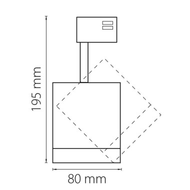Трековый светодиодный светильник Lightstar Canno Led 301272 &mdash; svetrussia.ru