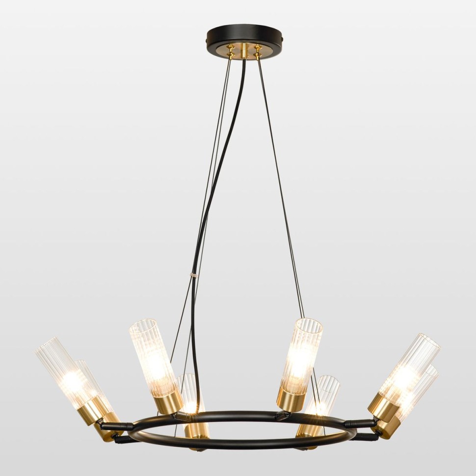 Подвесная люстра Lussole Linn LSP-8906 фото 1 &mdash; svetrussia.ru