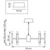 Подвесная светодиодная люстра Lightstar Iris 734247 фото 6 &mdash; svetrussia.ru