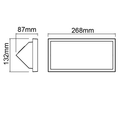 Уличный настенный светодиодный светильник Mantra Creek 8861 &mdash; svetrussia.ru