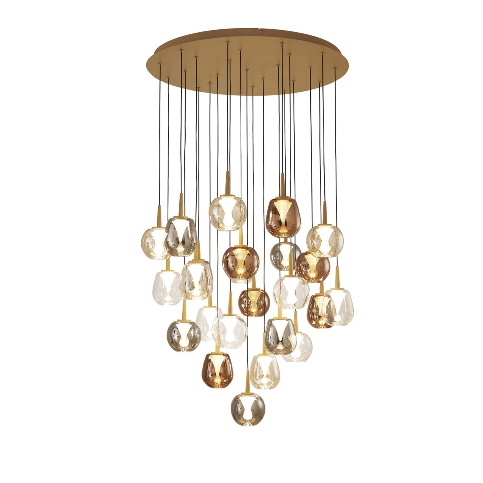 Подвесная светодиодная люстра Mantra Andromeda 8937+24PL фото 1 &mdash; svetrussia.ru
