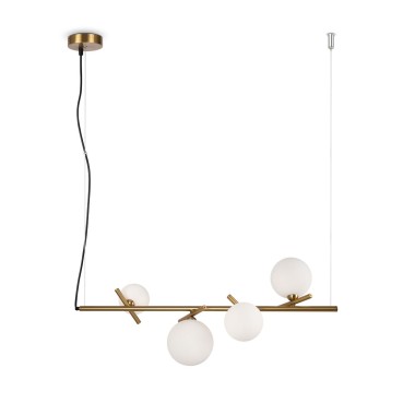 Подвесная люстра Freya Blossom FR5259PL-04BS &mdash; svetrussia.ru