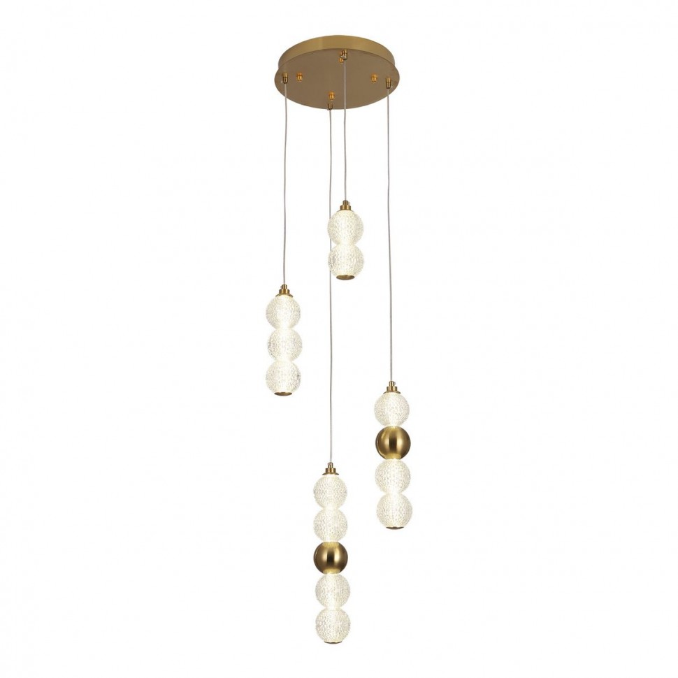 Подвесная светодиодная люстра Lussole Cayuga LSP-7183 фото 1 &mdash; svetrussia.ru