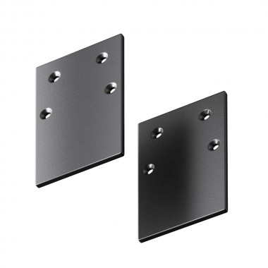 Заглушка торцевая Maytoni Technical Gravity накладной (2 шт) TRA010EC-41B &mdash; svetrussia.ru