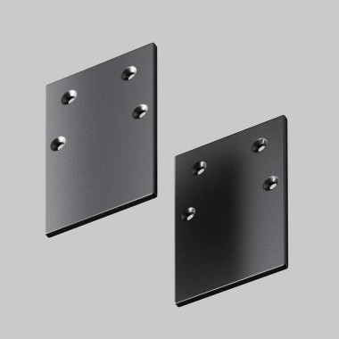 Заглушка торцевая Maytoni Technical Gravity накладной (2 шт) TRA010EC-41B &mdash; svetrussia.ru