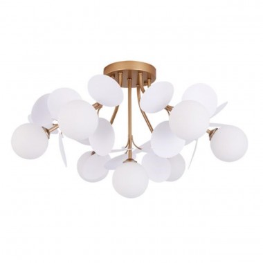 Потолочная люстра Arte Lamp Peacock A1369PL-7SG &mdash; svetrussia.ru