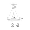 Подвесное крепление для светильника Sonex Avra Macaron 7704/L фото 6 &mdash; svetrussia.ru