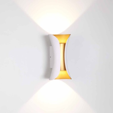 Уличный настенный светодиодный светильник Odeon Light Hightech Krista 3886/6WG &mdash; svetrussia.ru