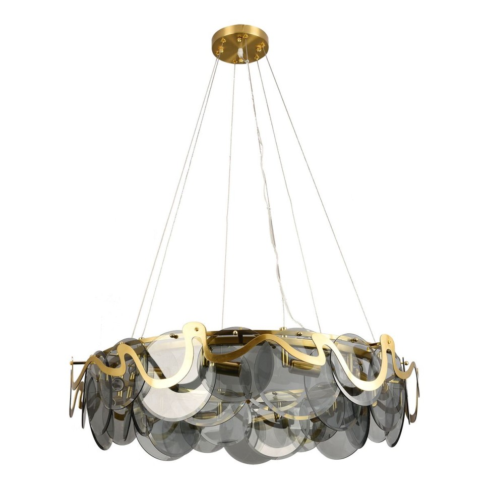 Подвесная люстра Lussole Lauderdale LSP-8599 фото 1 &mdash; svetrussia.ru