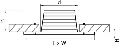 Встраиваемый светодиодный светильник Lightstar Leddy 212182 &mdash; svetrussia.ru